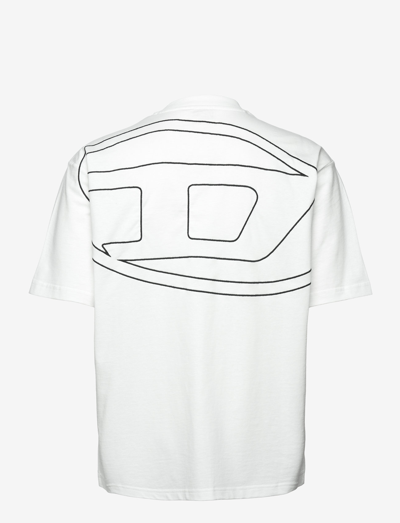 Diesel - T-BOGGY-MEGOVAL-D T-SHIRT - marškinėliai trumpomis rankovėmis - off/white - 1