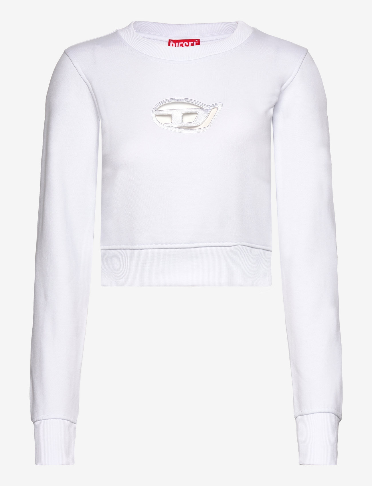 Diesel - F-SLIMMY-OD SWEAT-SHIRT - sweatshirts & hoodies - white - 0