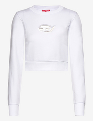Diesel - F-SLIMMY-OD SWEAT-SHIRT - sportiska stila džemperi un džemperi ar kapuci - white - 0