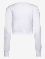 Diesel - F-SLIMMY-OD SWEAT-SHIRT - sportiska stila džemperi un džemperi ar kapuci - white - 1