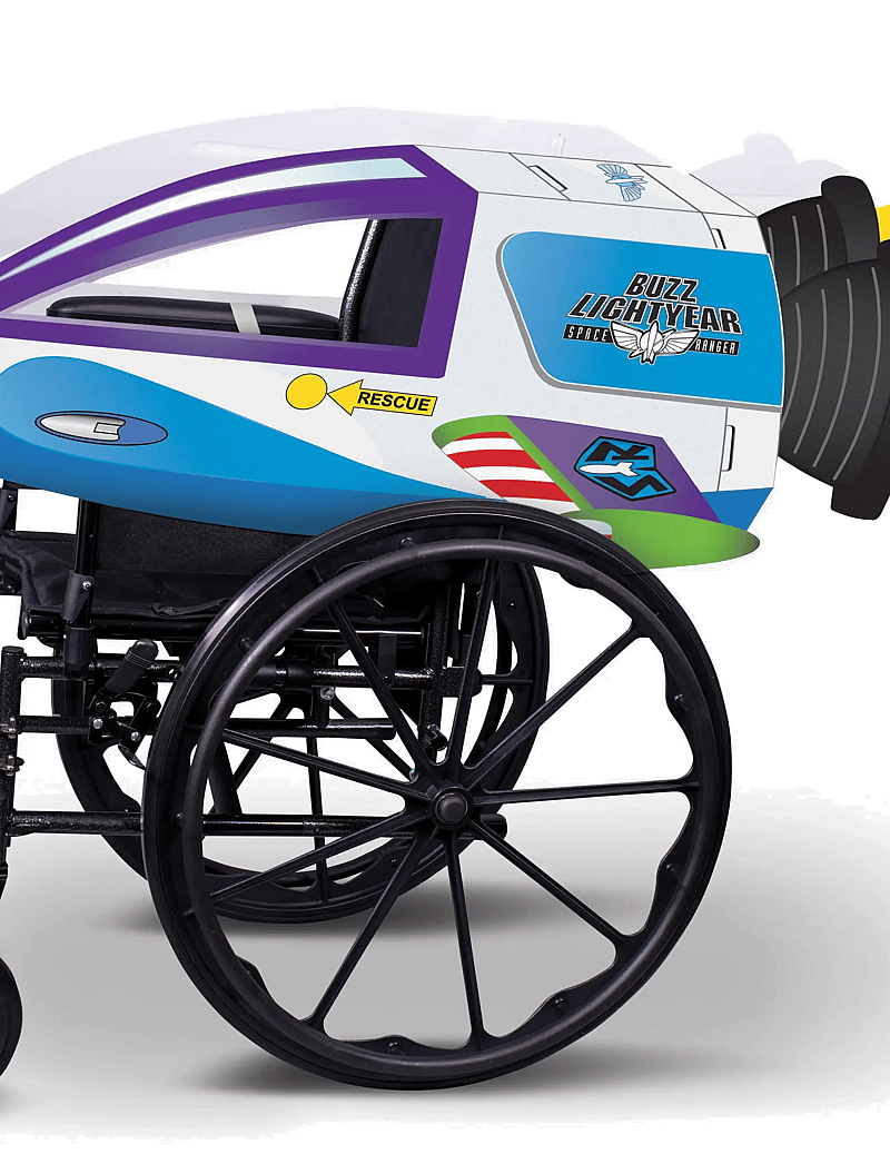 Disguise - Buzz Lightyear Spaceship Adaptive Wheelchair Cover - kostüme - multicoloured - 0