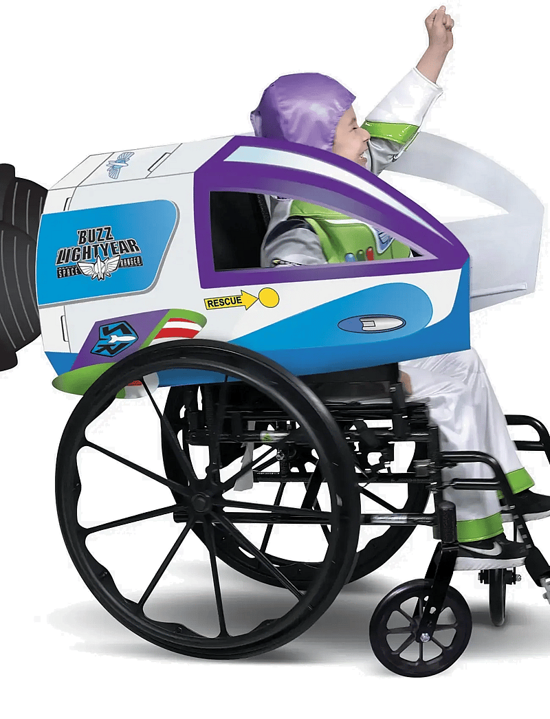 Disguise - Buzz Lightyear Spaceship Adaptive Wheelchair Cover - kostüme - multicoloured - 1