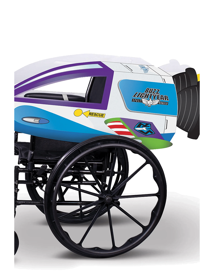 Disguise - Buzz Lightyear Spaceship Adaptive Wheelchair Cover - kostüme - multicoloured - 1