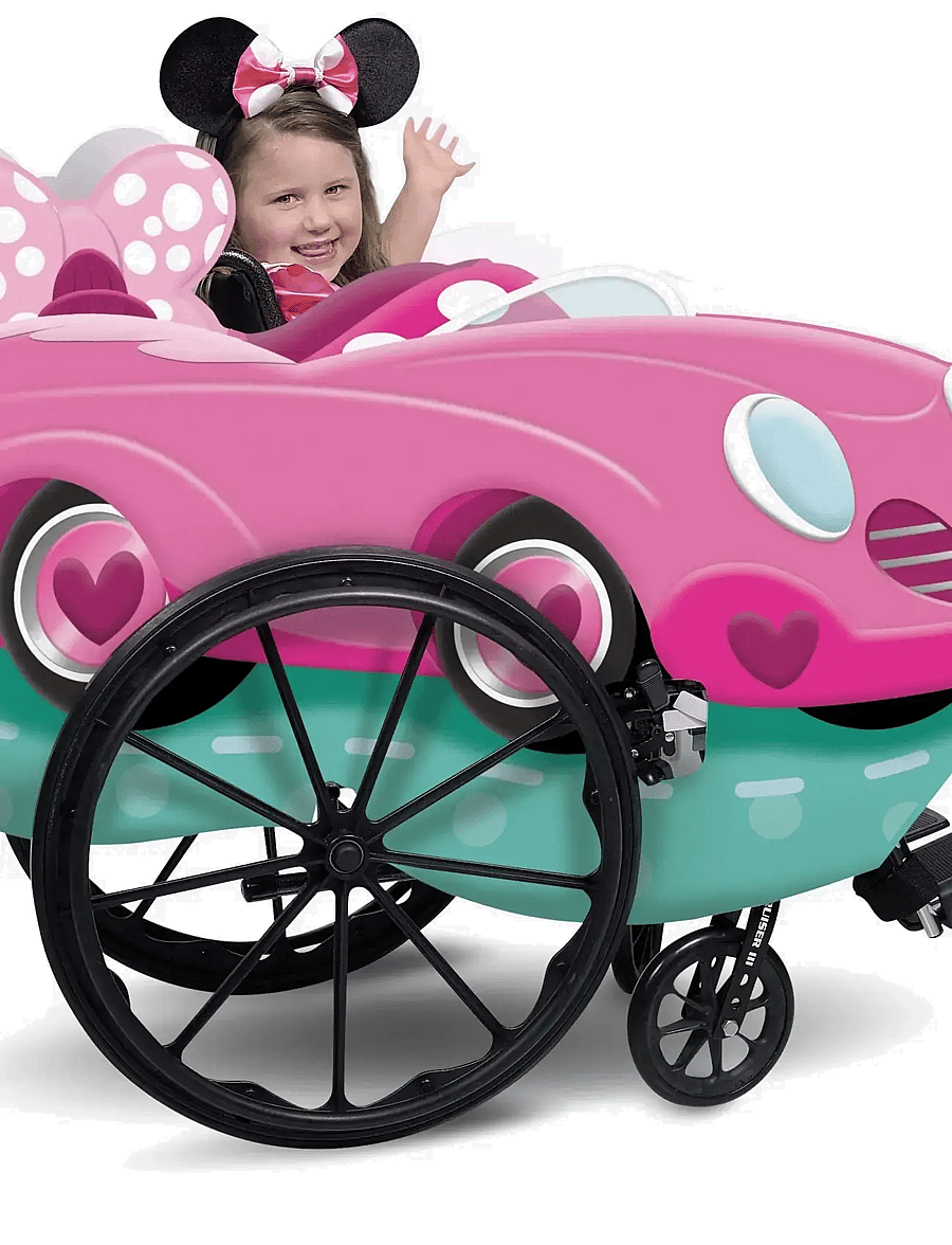 Disguise - Pink Minnie Adaptive Wheelchair Cover - kostüme - pink - 1