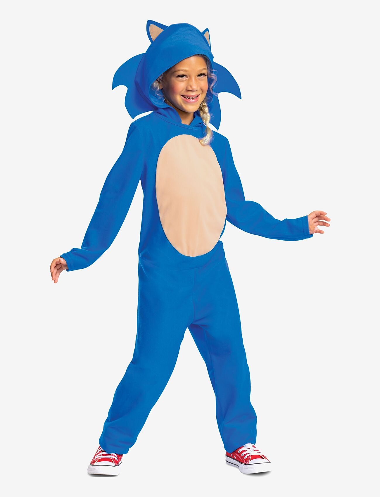 Disguise Sonic Movie Fancy Dress, 104, Blue, Kostumer Og Tilbehør > Karakterkostumer, Børn