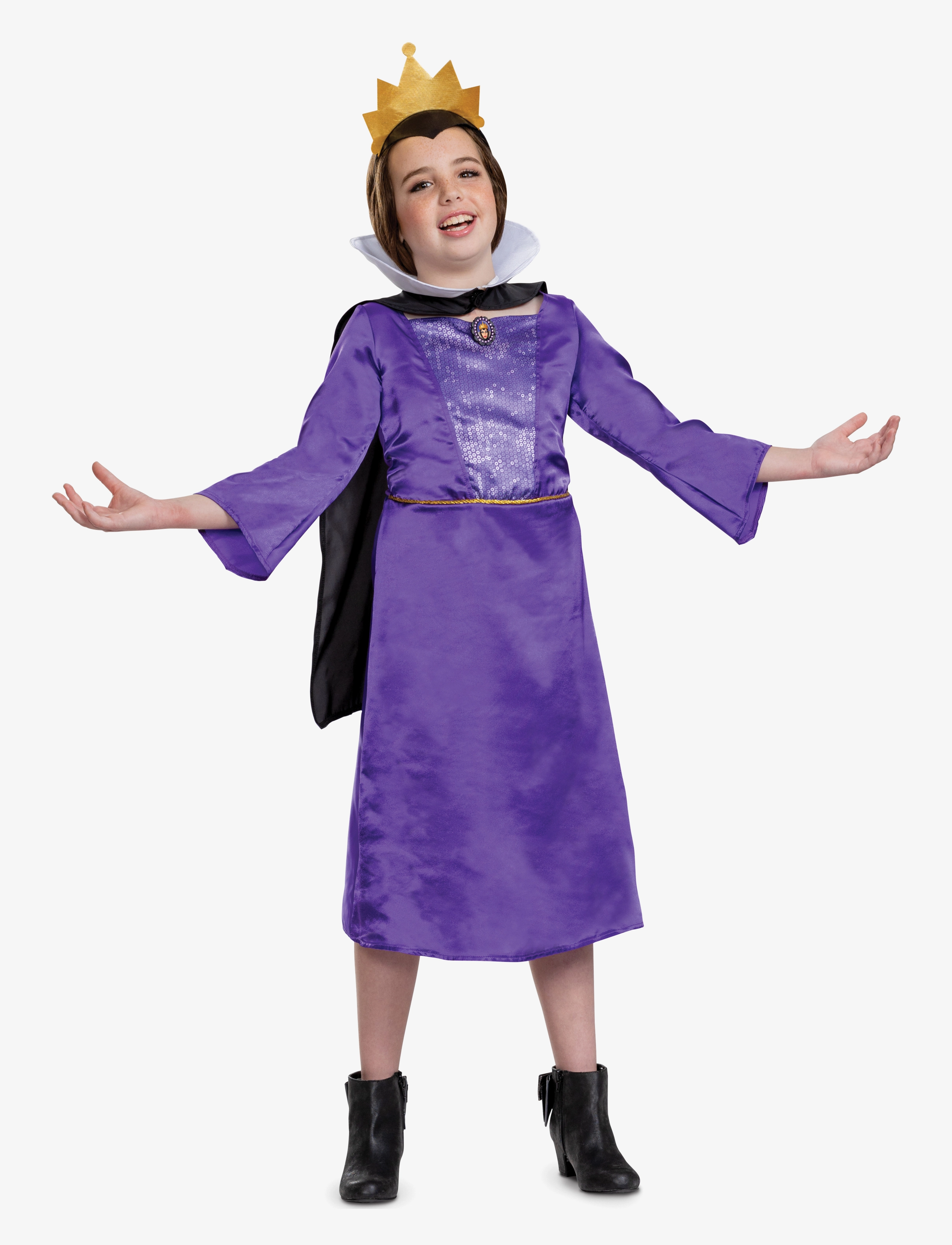 Disguise Evil Queen Classic (Eu), Børn, Character Costumes, Lila, Str: 128