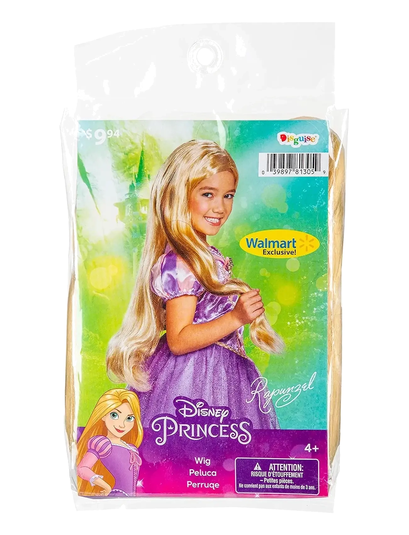 Disguise - "Tangled" Rapunzel Wig - yellow - 1