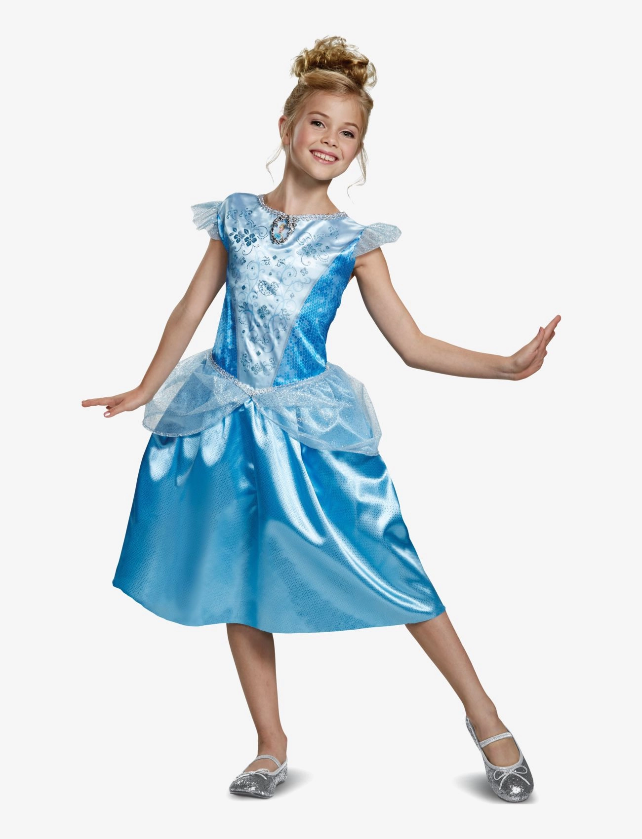 Disguise Cinderella Classic (Eu), 128, Costumes & Accessories, Blau - Character Costumes, Kinder