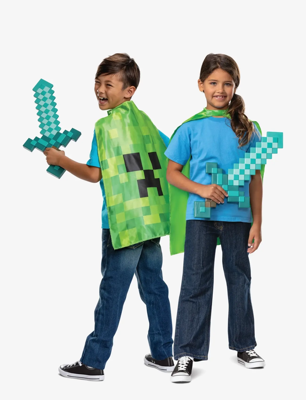 Disguise Minecraft Sword & Cape Set - Kostumer & Tilbehør - MULTICOLOURED / multi