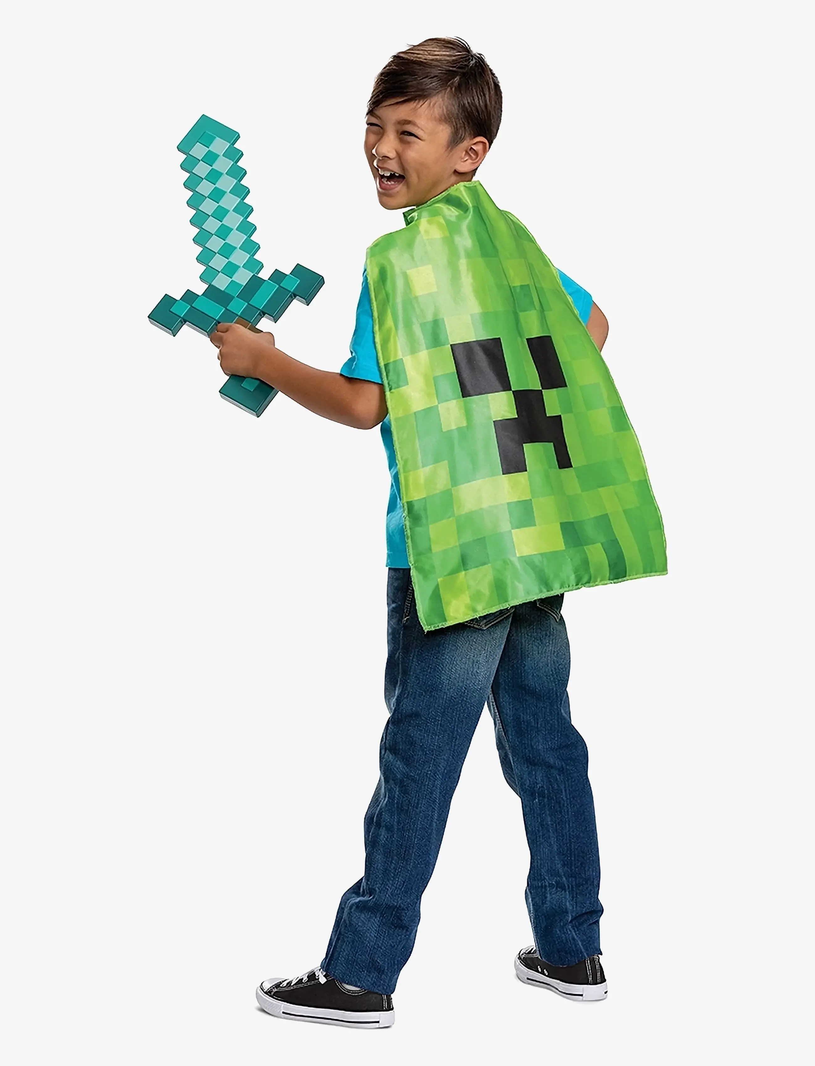 Disguise - Minecraft Sword & Cape Set - naamiaisasut - multicoloured - 4