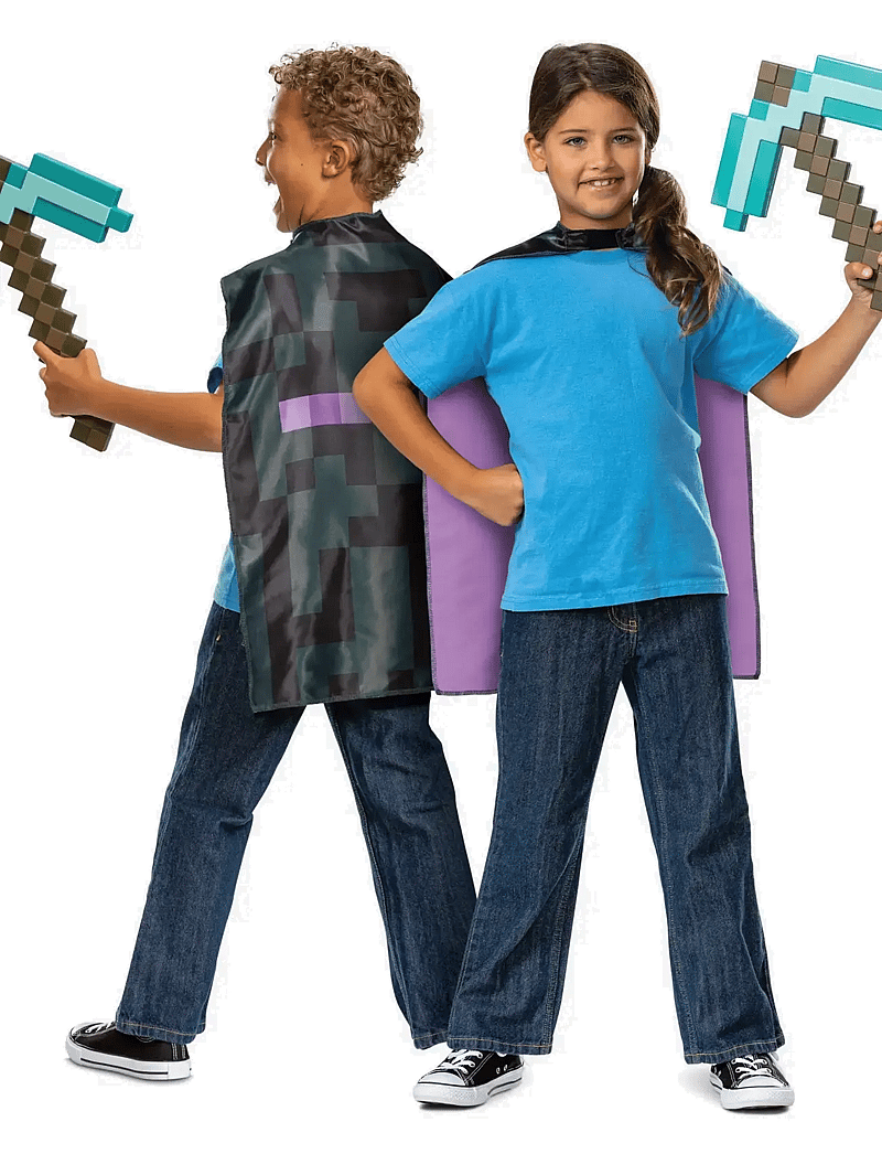 Disguise - Minecraft Pickaxe & Cape Set - kostüme - multicoloured - 0