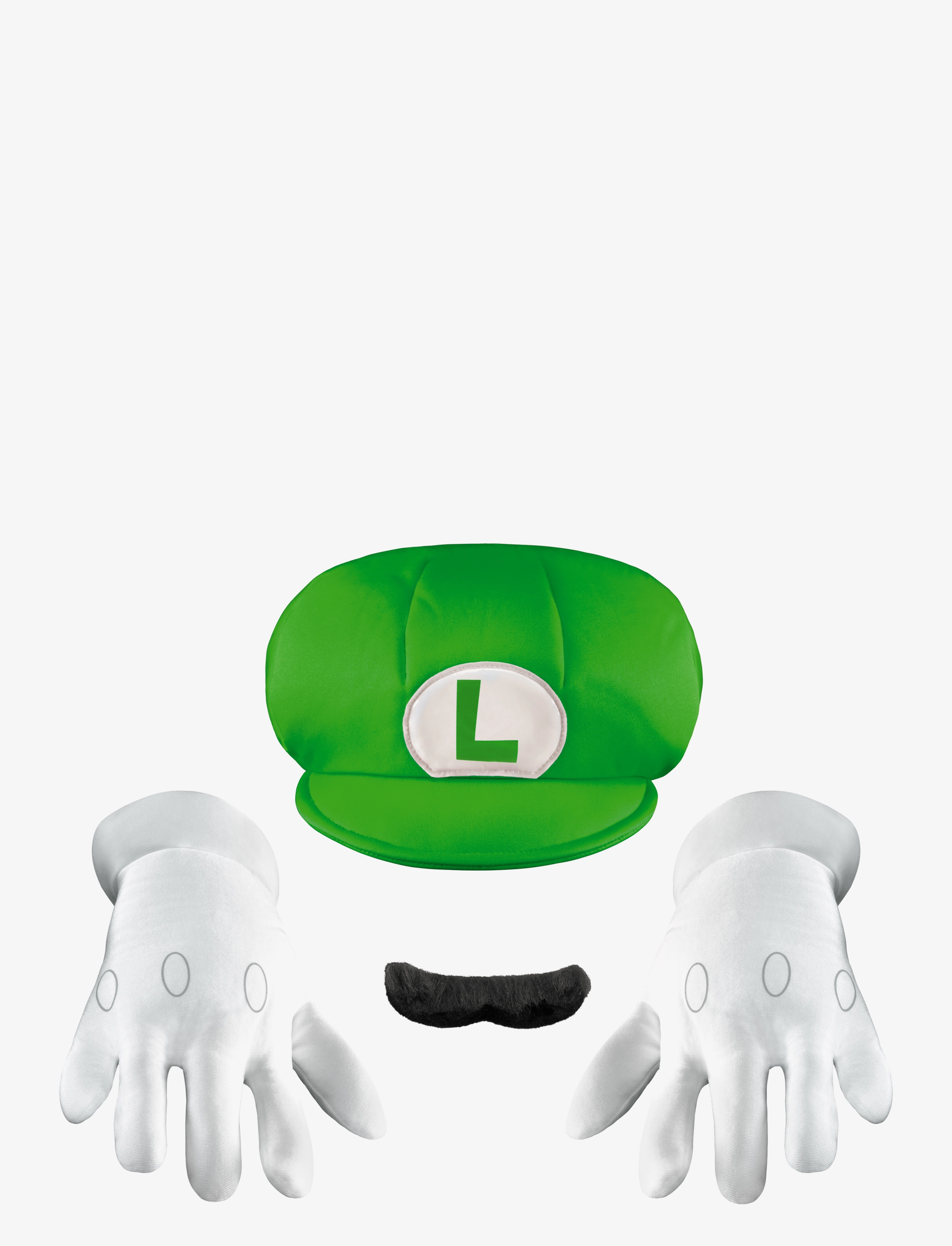 Disguise Luigi Child Accessory Kit, L/XL (42-46), Costumes & Accessories, Grün - Kinder
