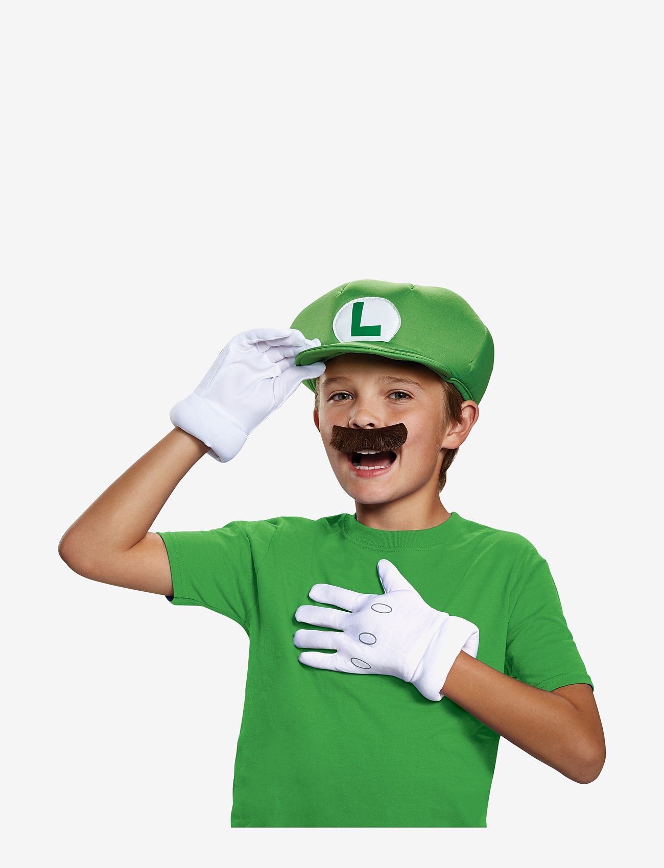Disguise - Luigi Child Accessory Kit - kostiumų priedai - green - 1