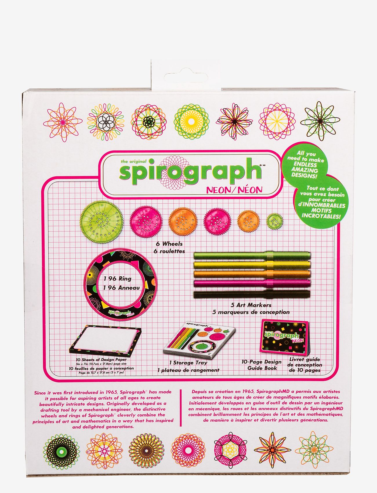 Martinex - SPIROGRAPH NEON - hobbysett - multicolour - 1