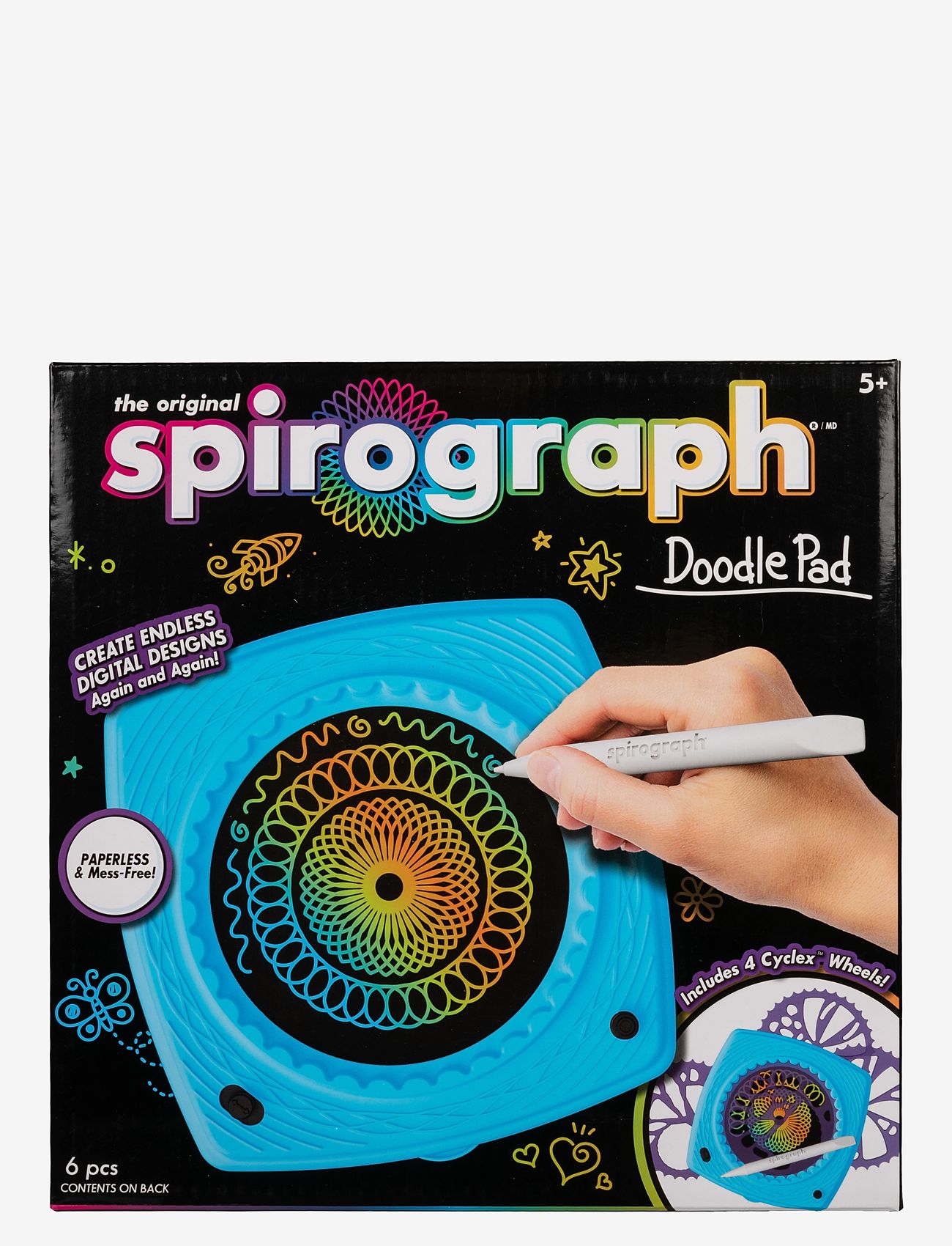 Martinex - SPIROGRAPH DOODLE PAD - knutselset - multicolour - 0
