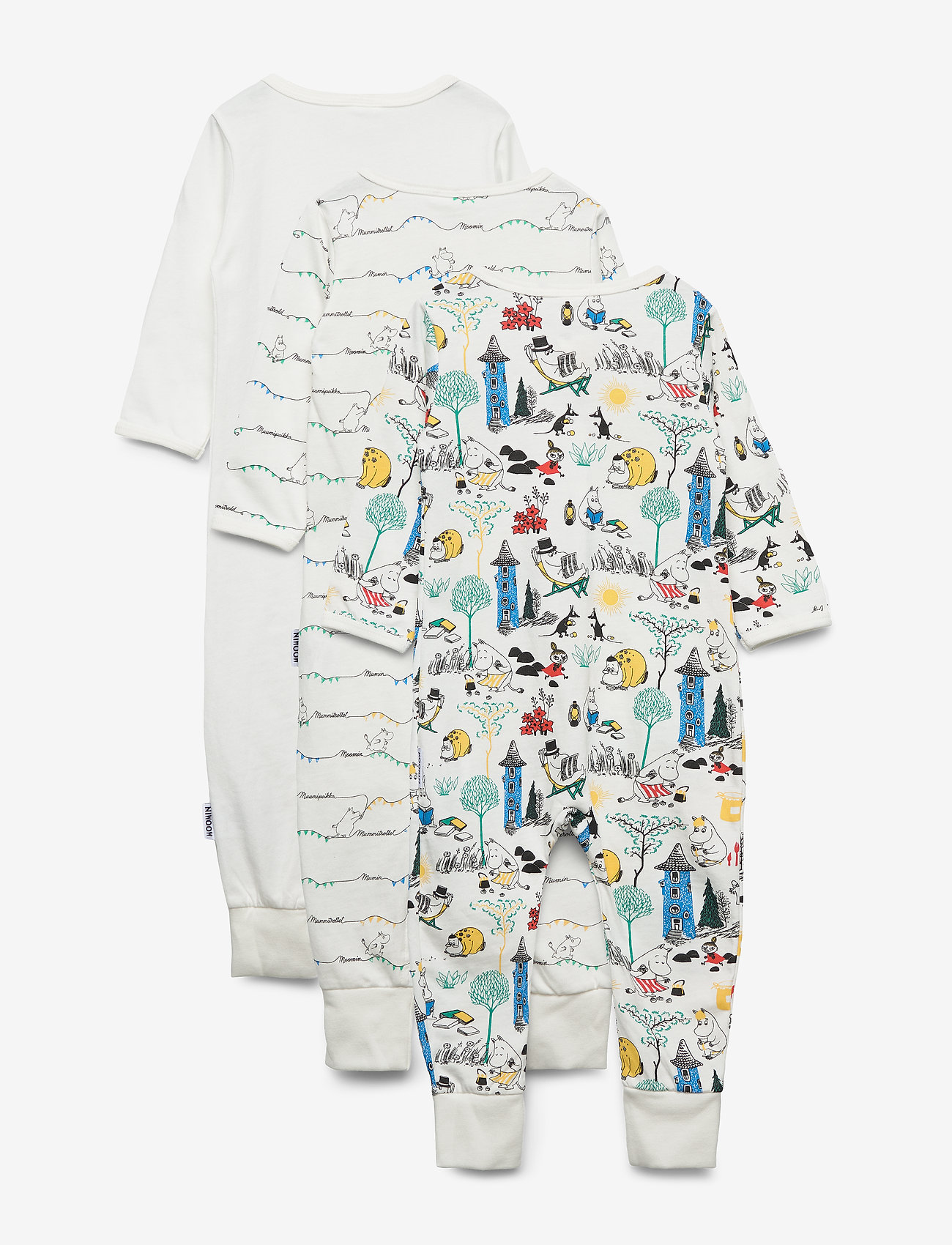Martinex - MOOMIN PYJAMAS - white - 1