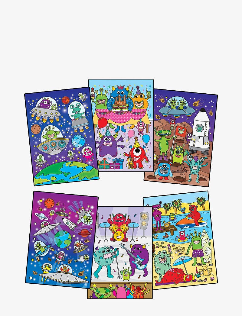 Martinex - WATER MAGIC MONSTERS AND ALIENS - materiały piśmienne - multicolor - 1