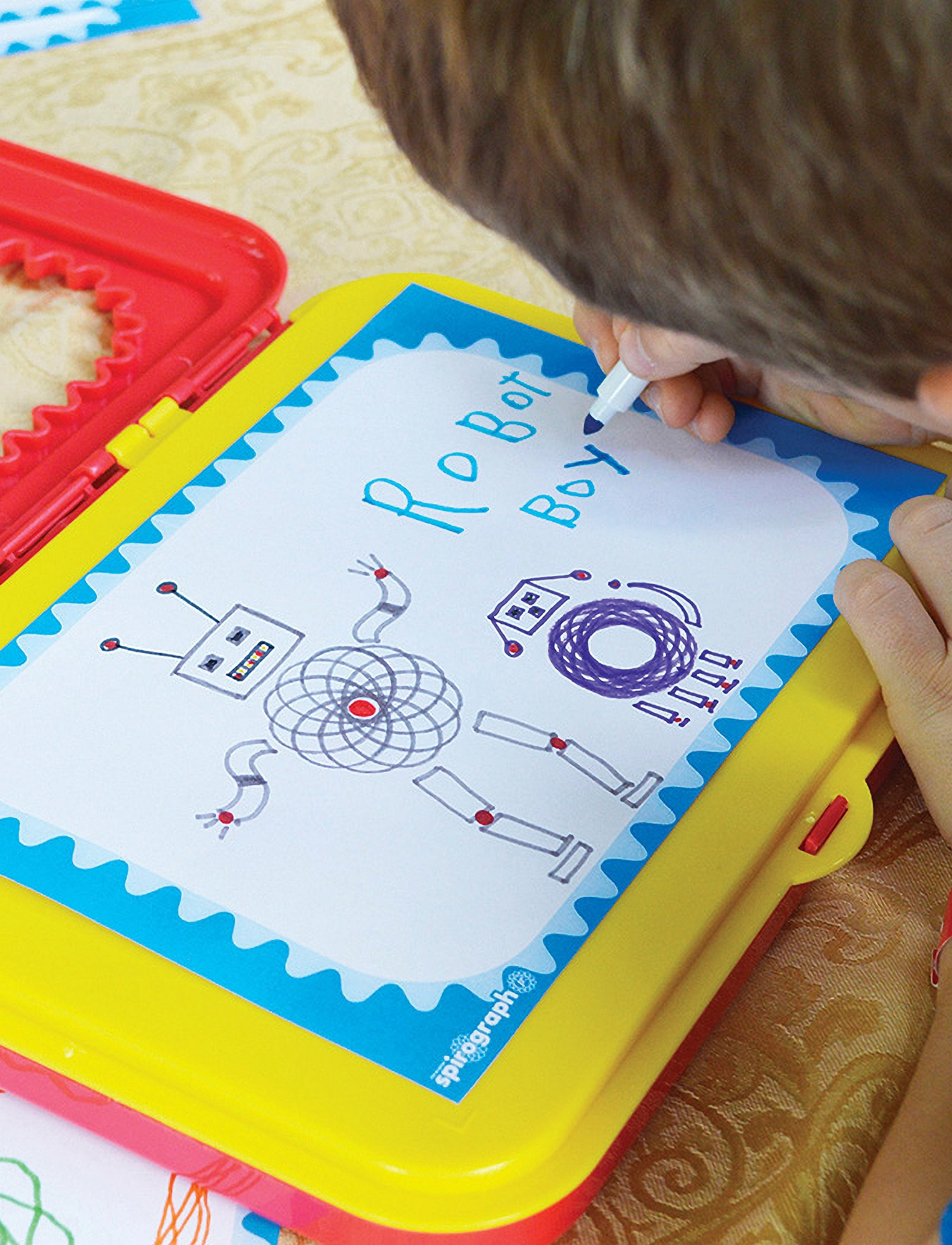 Martinex Spirograph Junior, One Size, Drawing, Mehrfarbig/gemustert - Stationery, Kinder