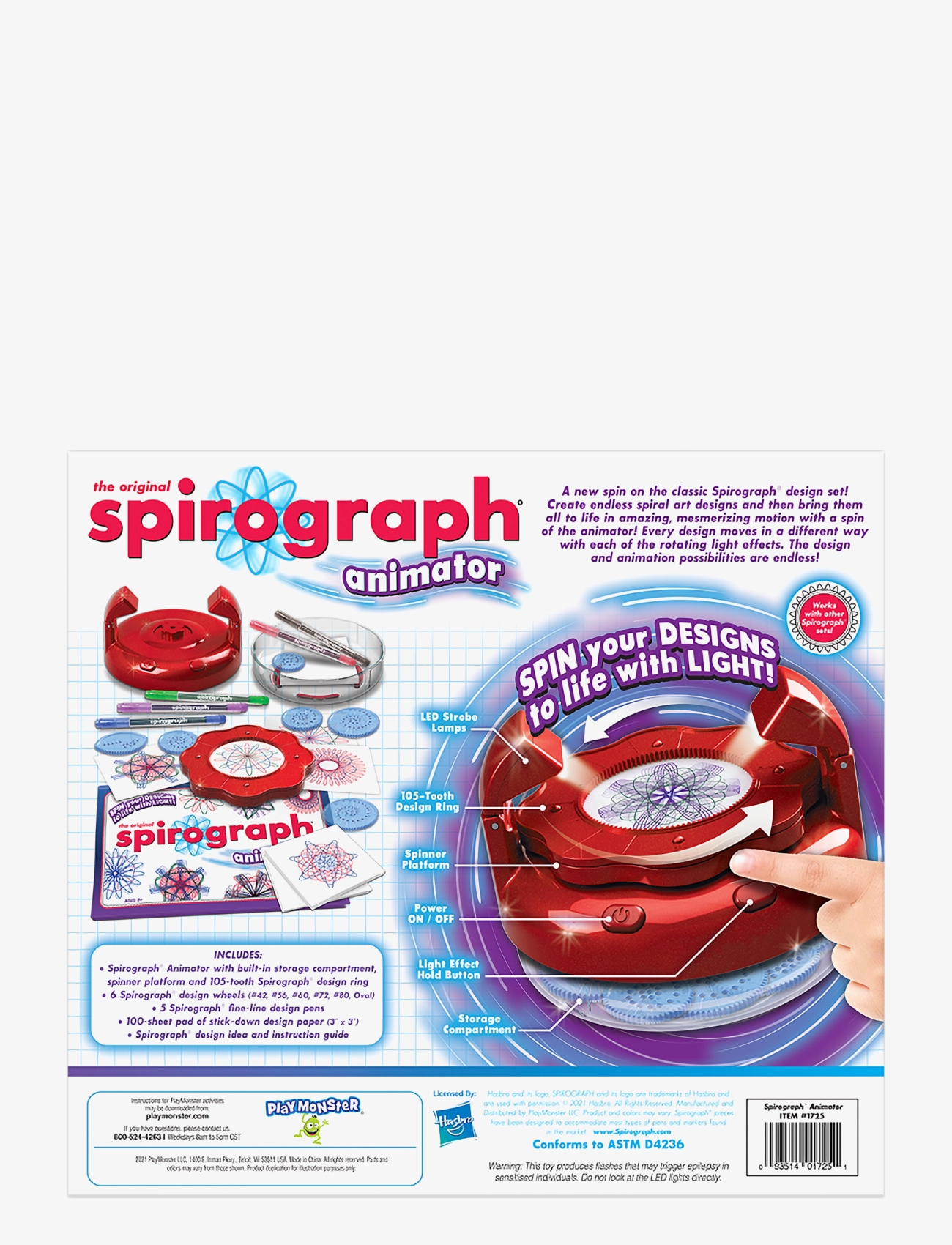 Martinex - SPIROGRAPH ANIMATOR - målar- & pysselböcker - multi coloured - 2
