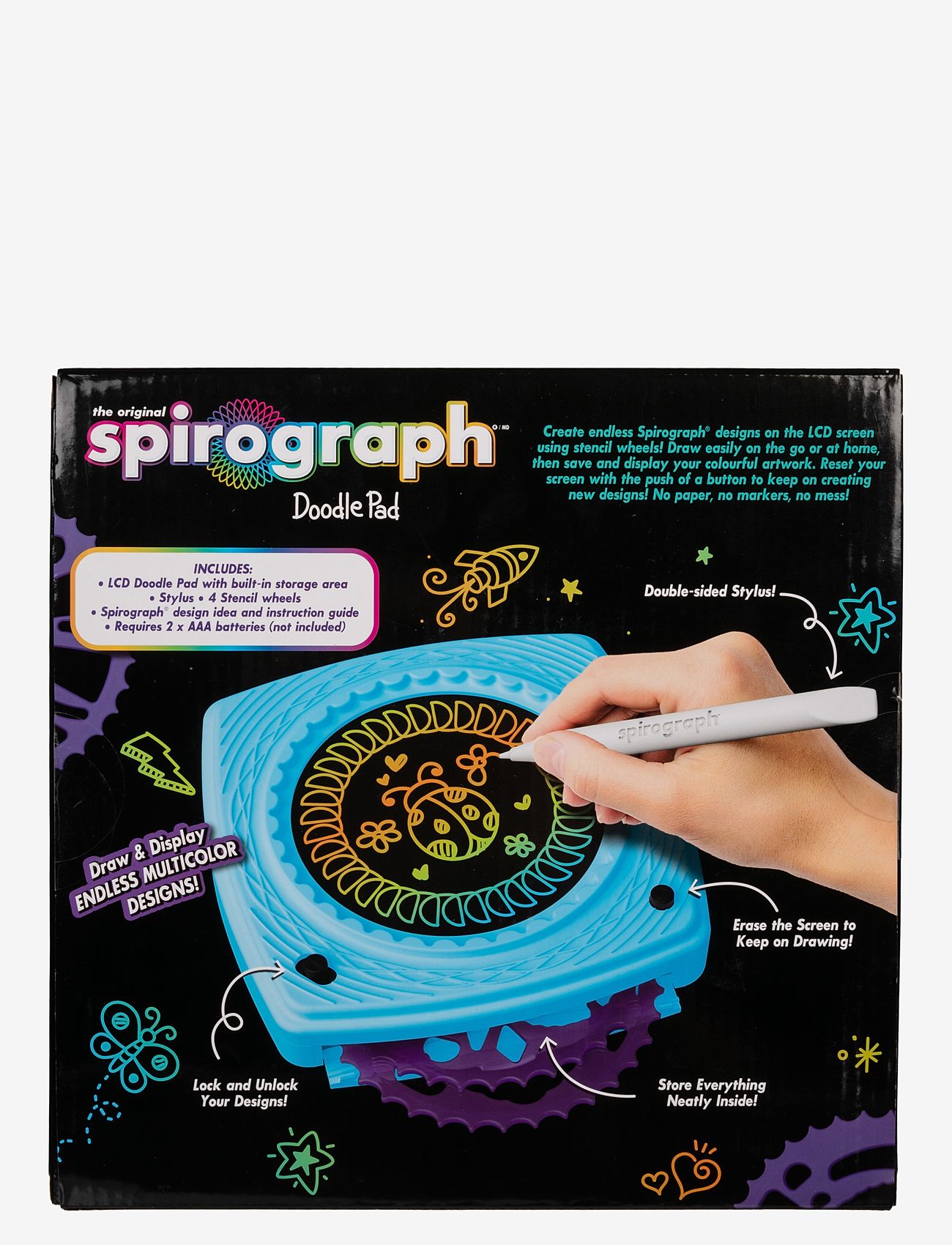 Martinex - SPIROGRAPH DOODLE PAD - kreasæt - multicolour - 1