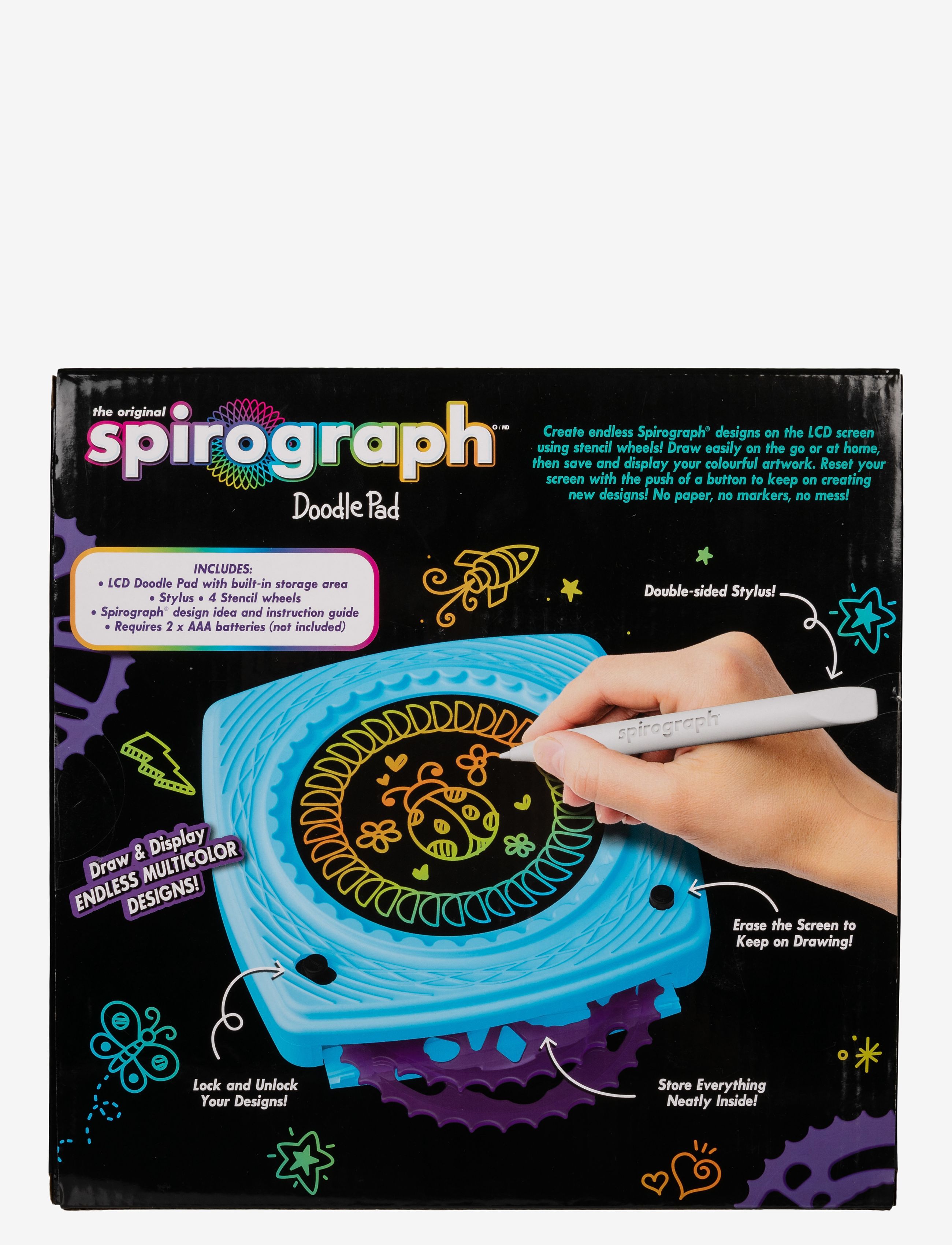 Martinex - SPIROGRAPH DOODLE PAD - bastelset - multicolour - 1