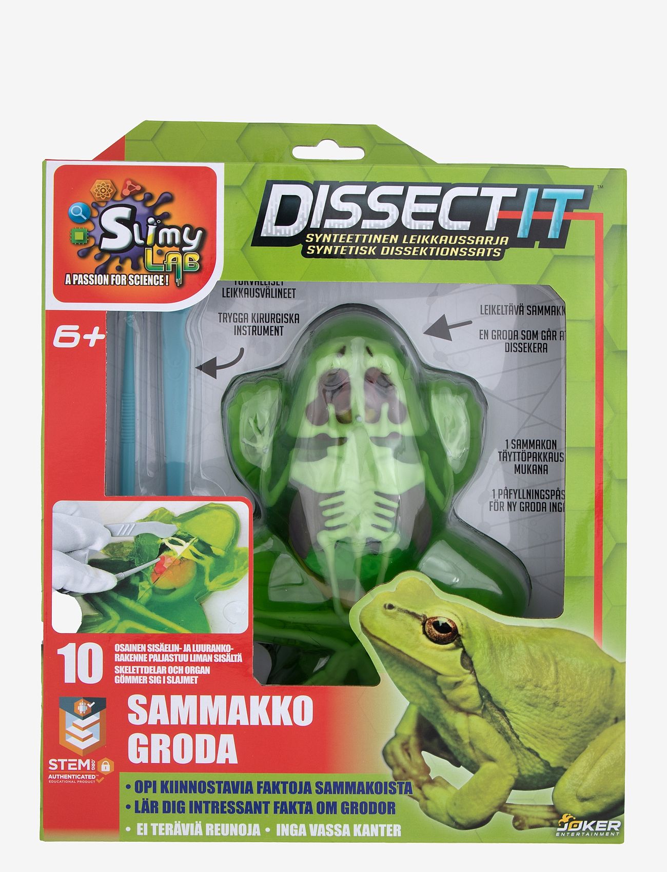 Martinex - DISSECT IT SAMMAKKO - kokeet ja tiede - multicolour - 0