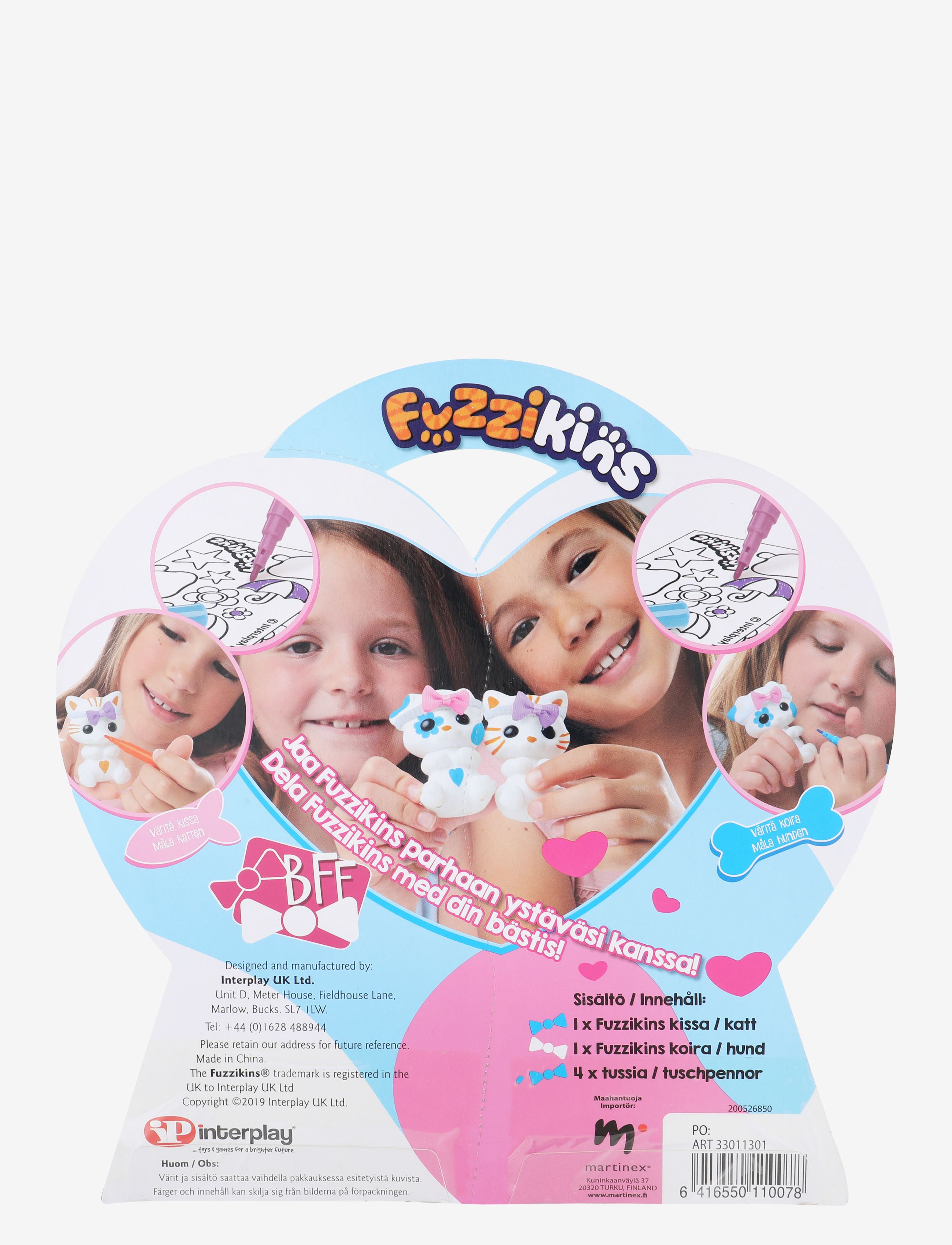 Martinex - FUZZIKINS BEST FRIENDS PACK - föndursett - multi-coloured - 1