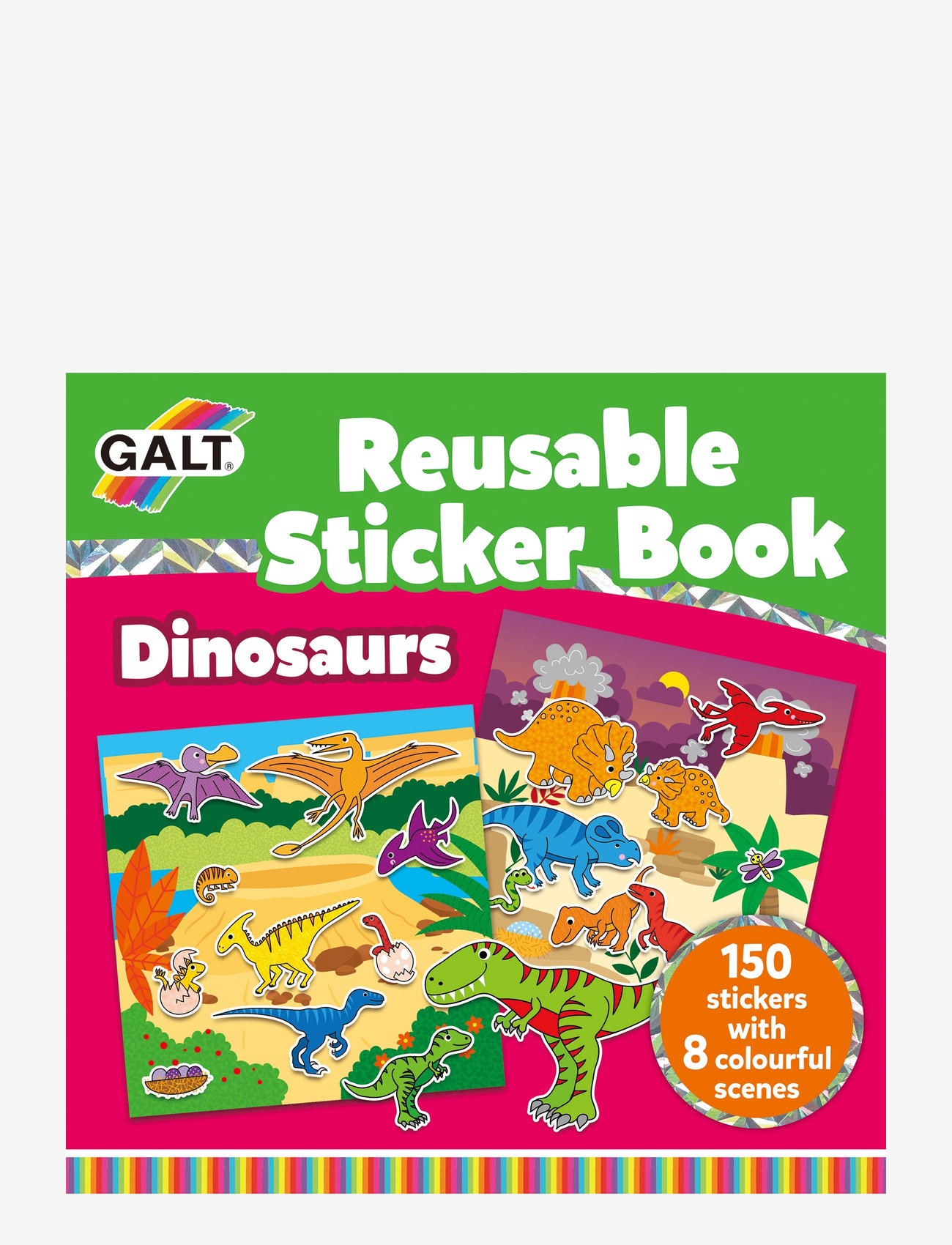 Martinex - STICKERBOK DINOSAURIE - aufkleber - multicolor - 0