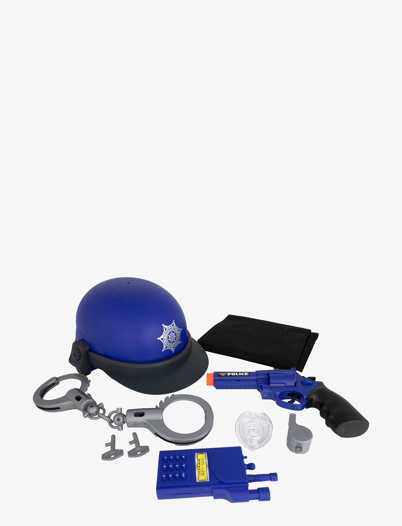MARTINEX Police Patrol Playset Patterned - One Size - Kinder