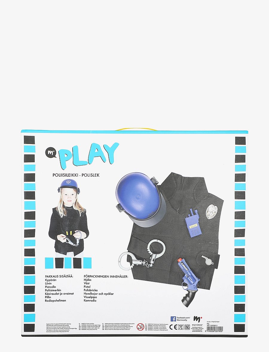 Martinex - Police patrol playset - kostüümide aksessuaarid - multi-coloured - 2