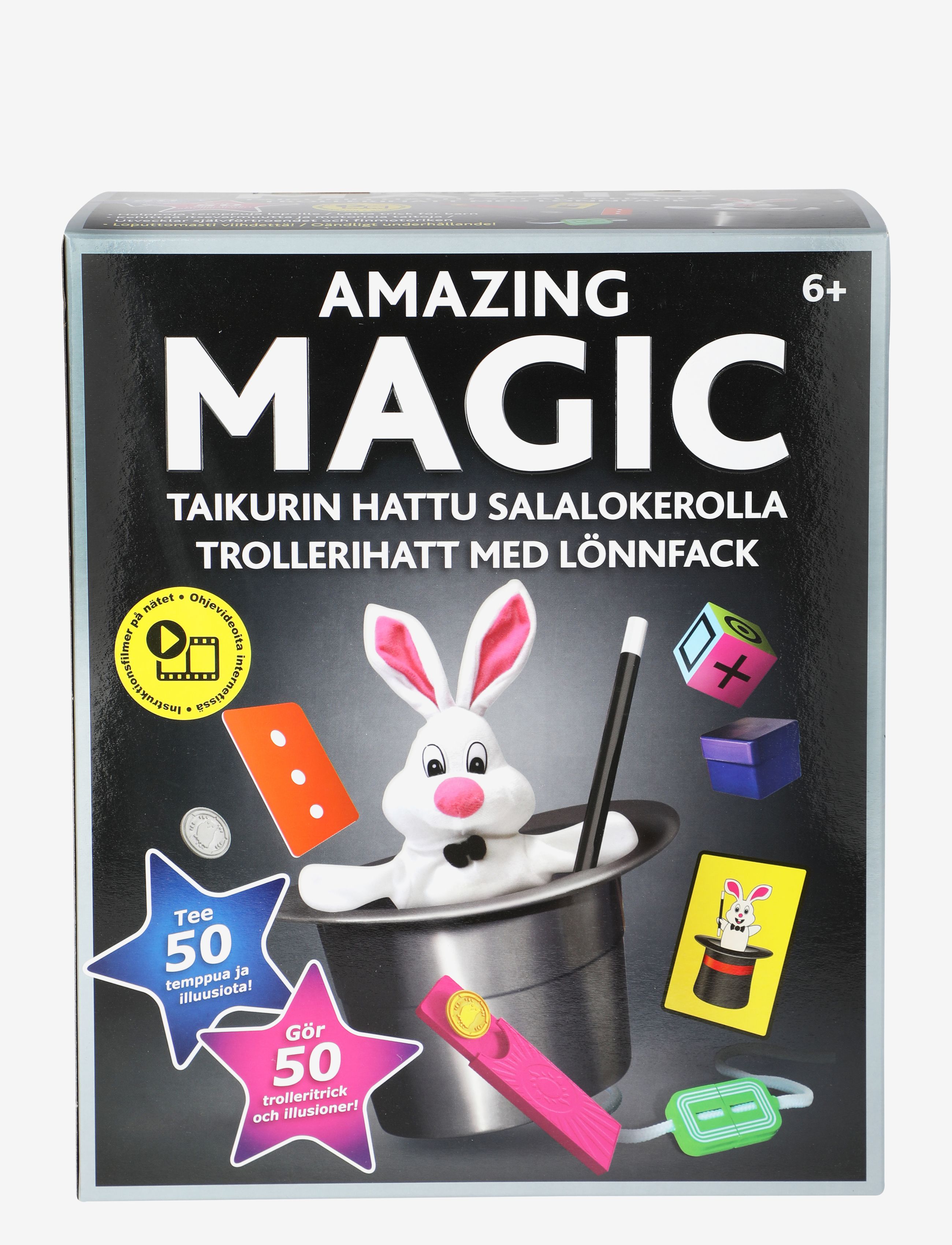 Martinex Magical Hat 50 Tricks, FINNISH/SWEDISH, Multi/patterned, Spil > Aktive Spil, Børn
