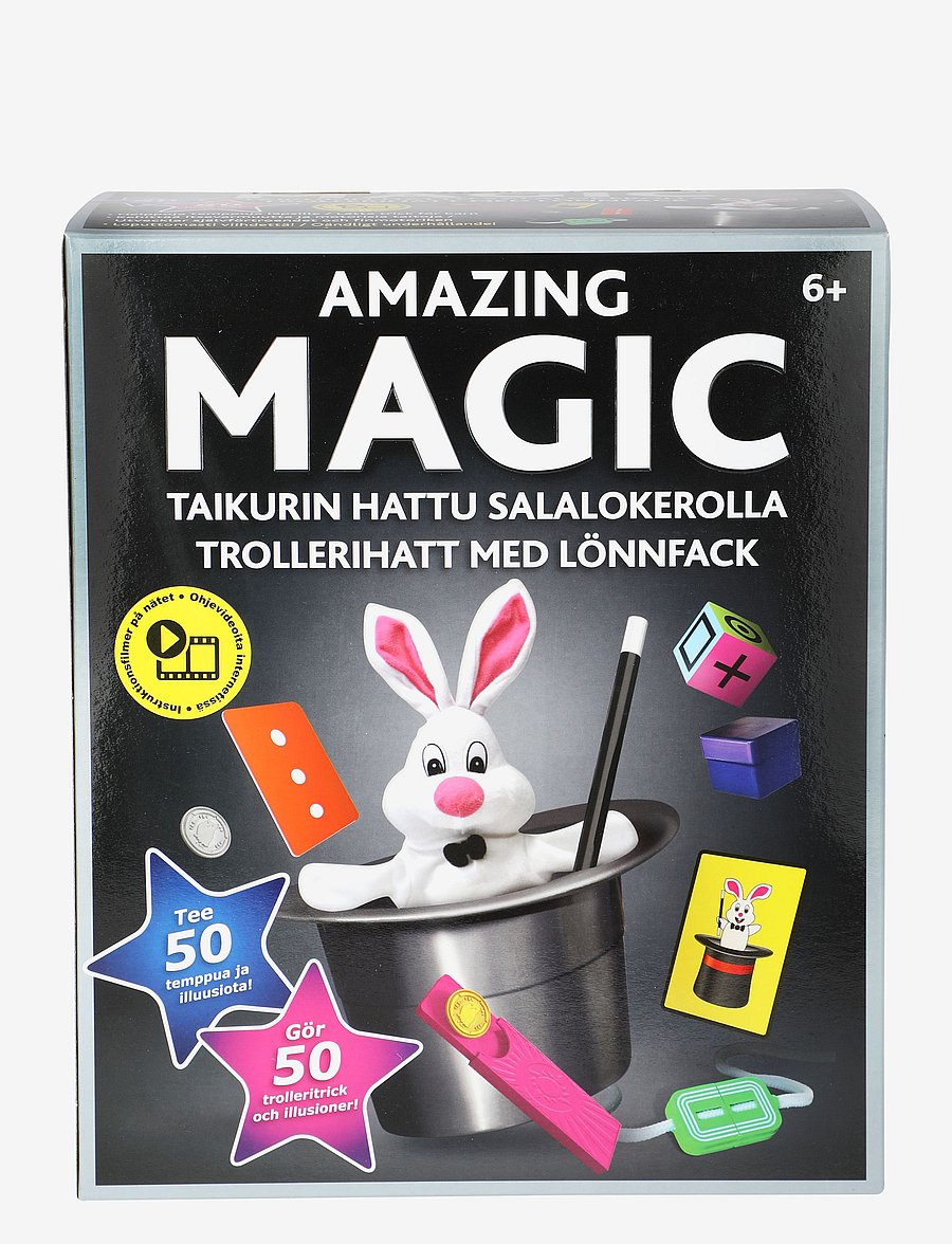 Martinex - MAGICAL HAT 50 TRICKS - aktive spil - multi-coloured - 0