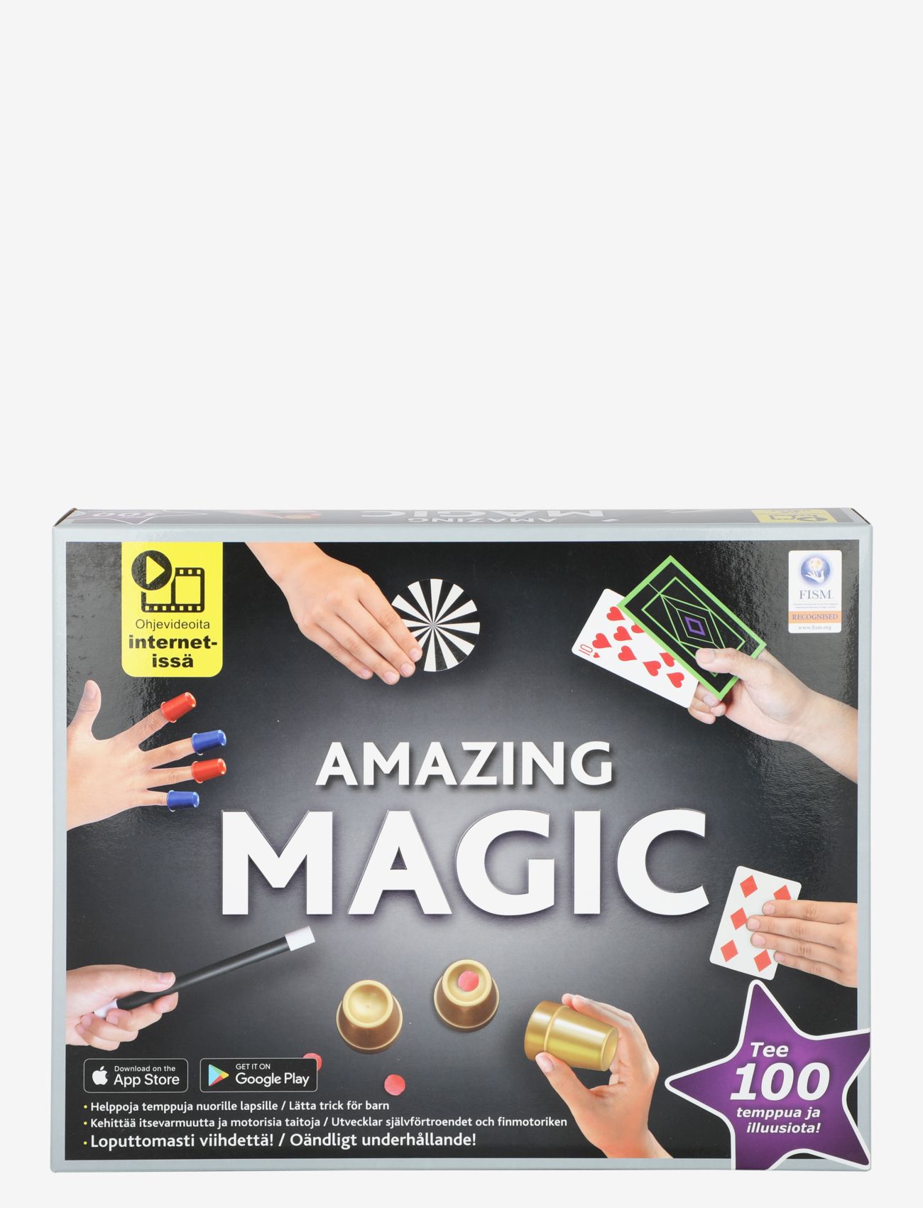 MARTINEX Trolleriset 100 Tricks Patterned - One Size - Kinder
