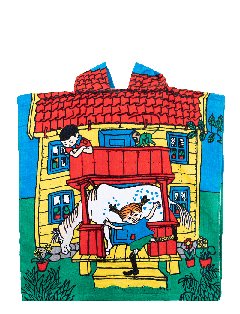 Pippi Langstrumpf - VILLEKULLA BADPONCHO - bademäntel - multi-coloured - 0