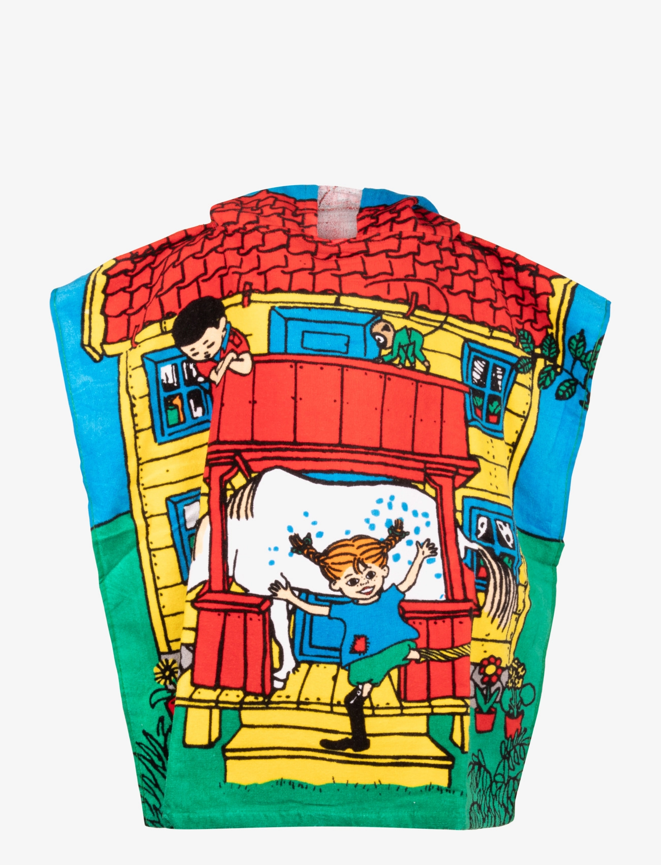 Pipi Pikksukk - VILLEKULLA BADPONCHO - multi-coloured - 1