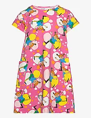 Martinex - CARTWHEEL DRESS - short-sleeved casual dresses - pink - 0