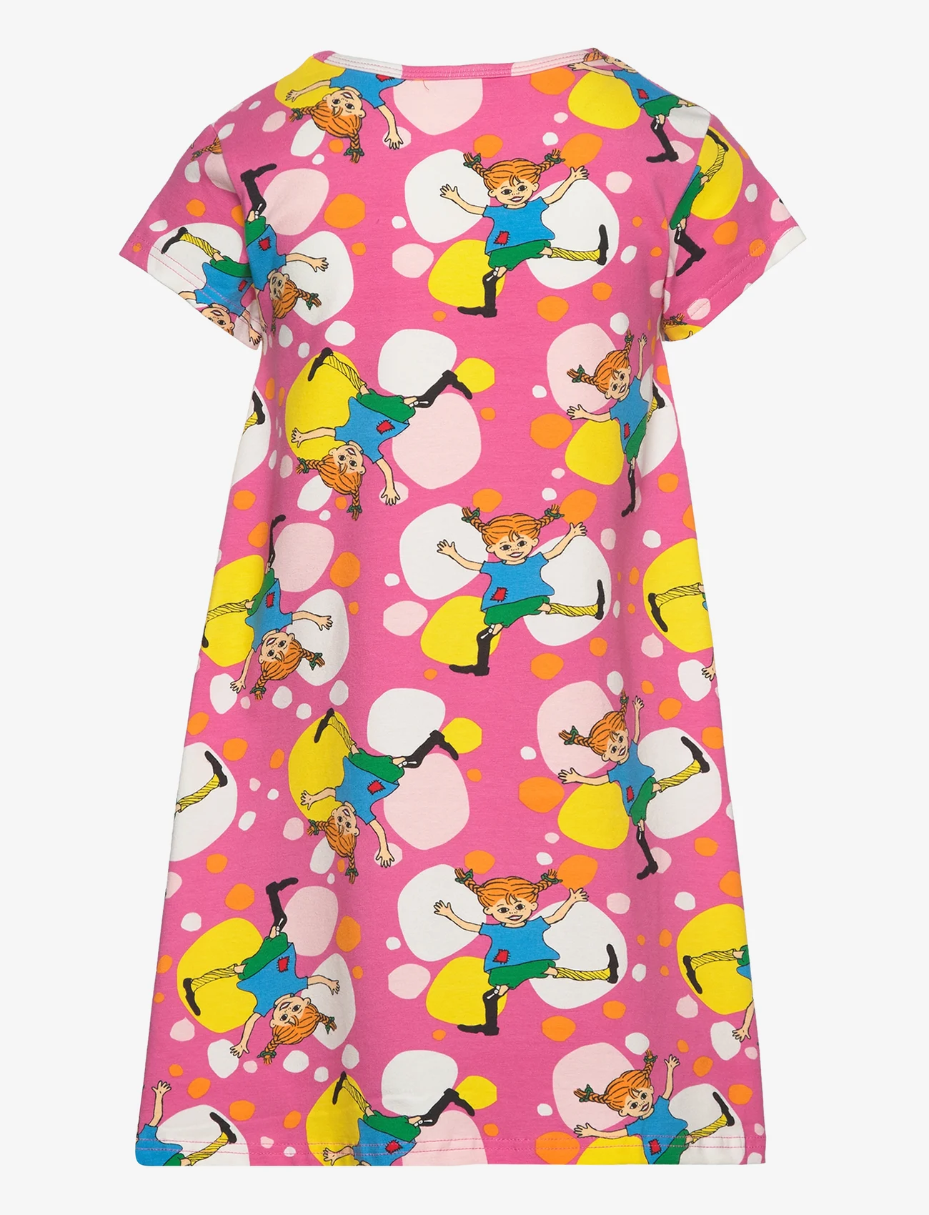 Martinex - CARTWHEEL DRESS - short-sleeved casual dresses - pink - 1
