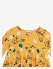 Martinex - FLOWER DRESS - sukienki codzienne z długim rękawem - beige - 1