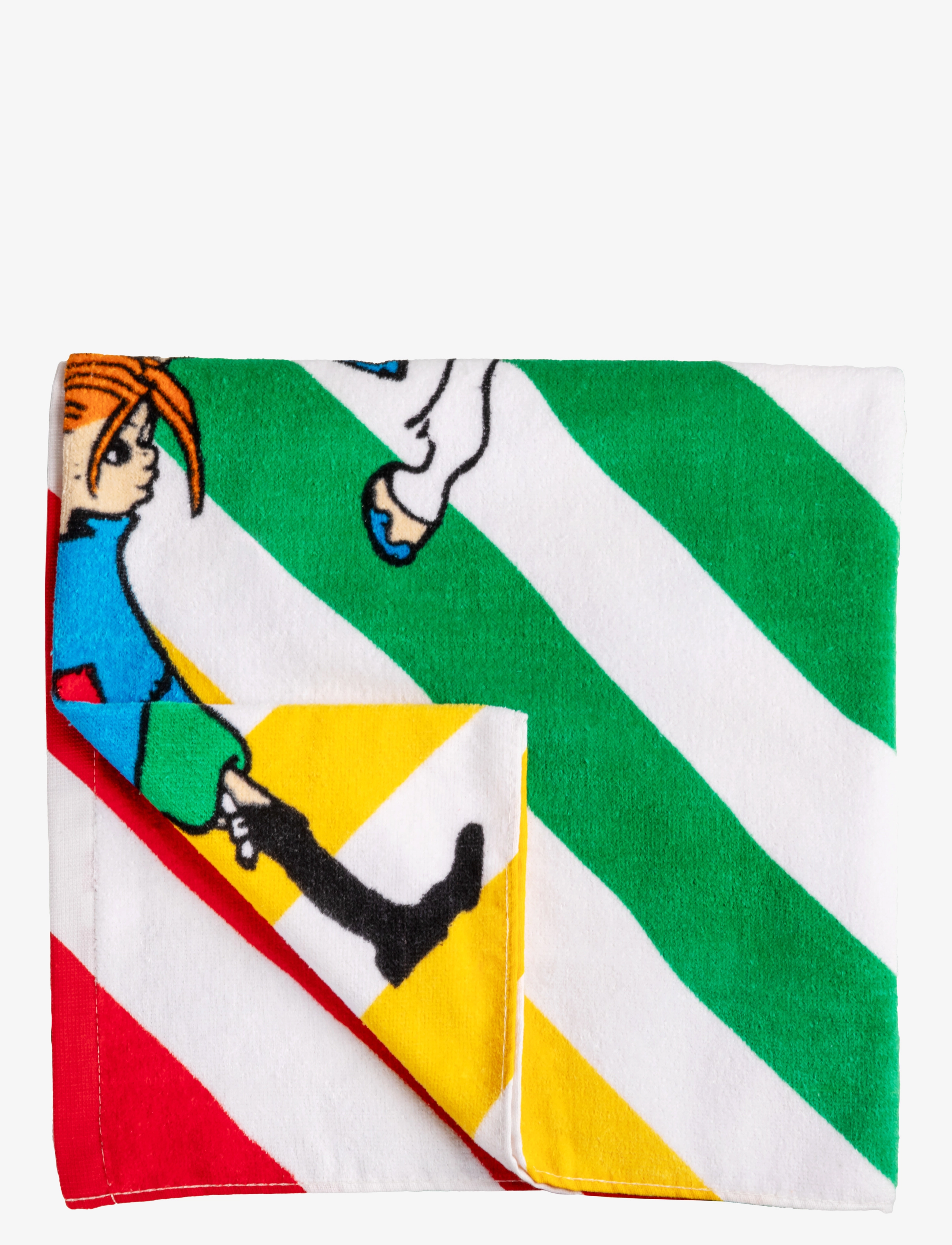 Martinex - PIPPI SKEW STRIPES TOWEL 140x70 - multi coloured - 1
