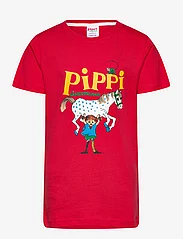 Martinex - PIPPI T-SHIRT - kortærmede t-shirts - red - 0