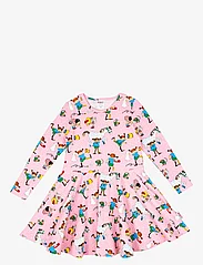 Martinex - NEIGHBOURS DRESS - pikkade varrukatega vabaaja kleidid - pink - 0