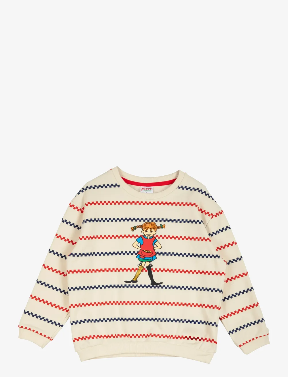 Pippi Langstrumpf - SQUARE STRIPE SWEATSHIRT - pullover - white - 0