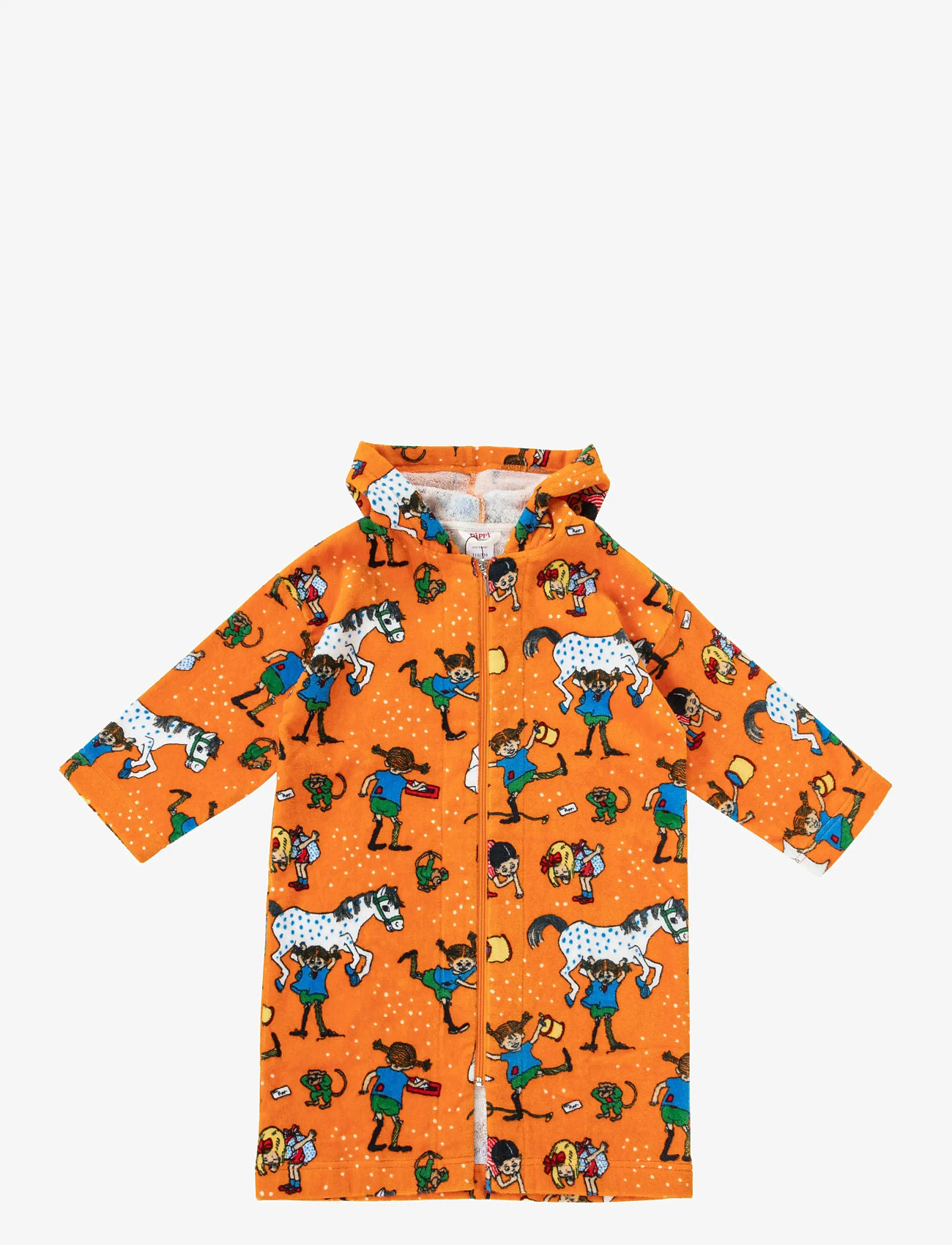 Pipi Pikksukk - GRANNAR BADROCK - hommikumantlid - orange - 0