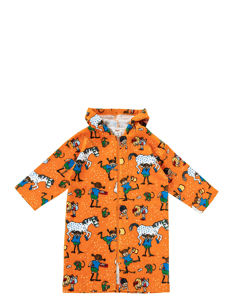 Pipi Pikksukk - GRANNAR BADROCK - hommikumantlid - orange - 0