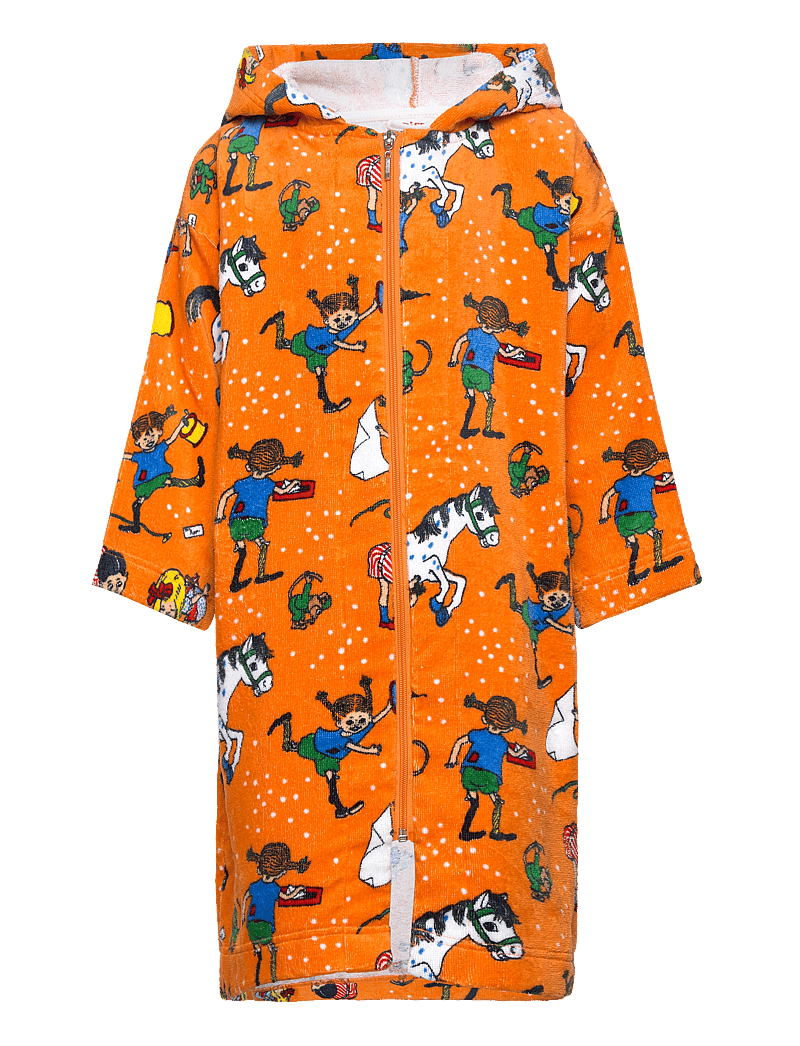 Pipi Pikksukk - GRANNAR BADROCK - hommikumantlid - orange - 0