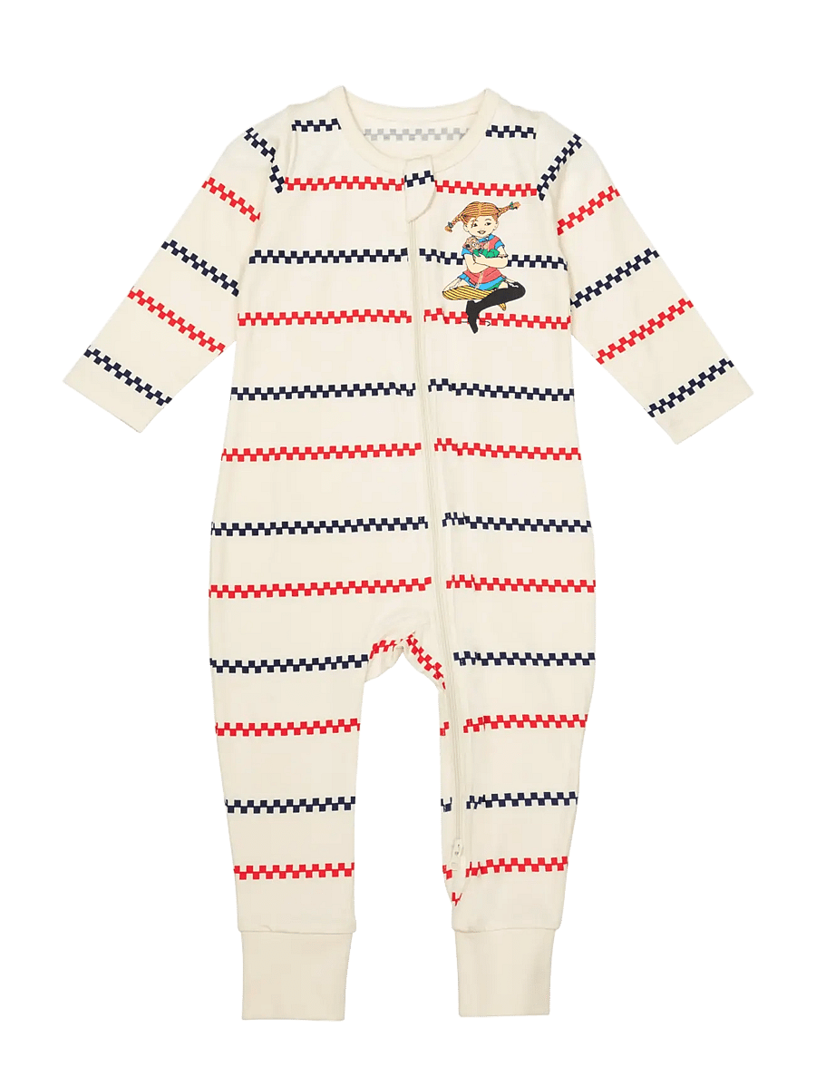Pipi Pikksukk - RUTRAND PYJAMAS - pidžaama-kombinesoonid - white - 0