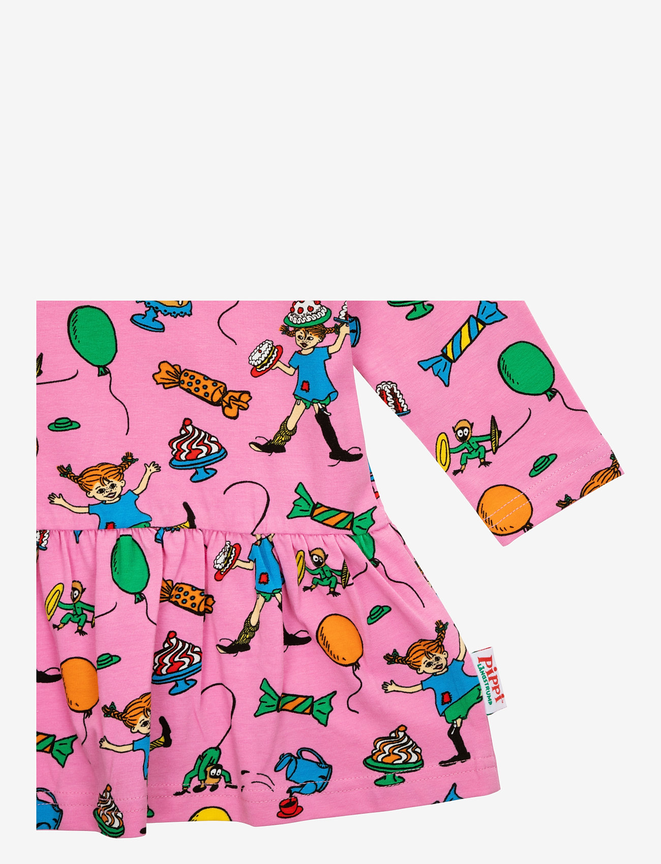 Martinex - FEST PIPPI KLÄNNING B - langärmelige babykleider - pink - 1