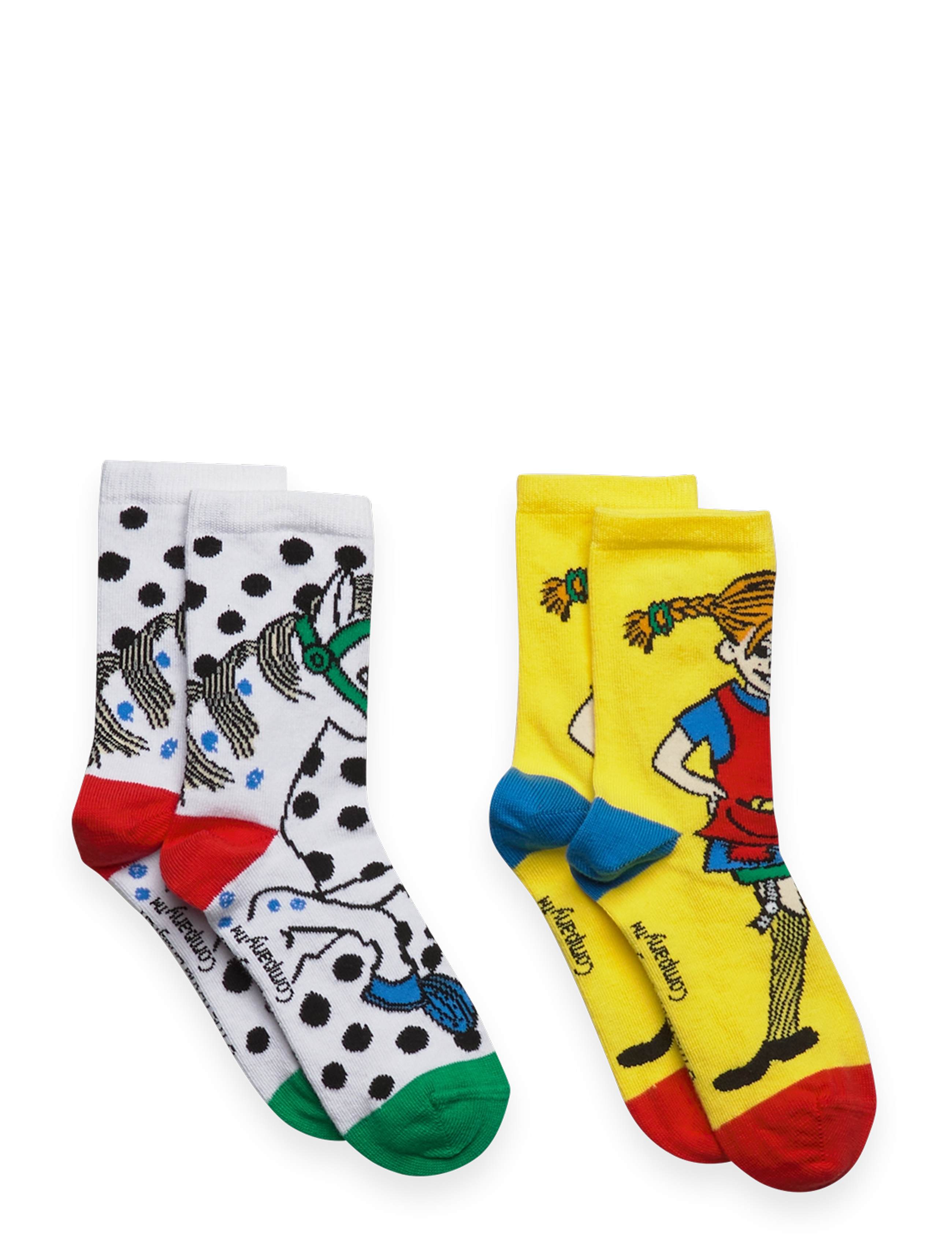 Pipi Pikksukk - PIPPI STRUMPOR - sokid - yellow - 0