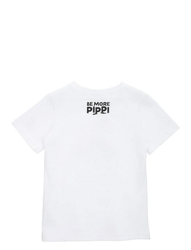Pippi Langstrømpe - PIPPI STARK T-SHIRT - kortærmede t-shirts - white - 1