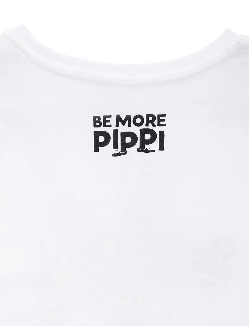 Pippi Langstrømpe - PIPPI STARK T-SHIRT - kortærmede t-shirts - white - 2
